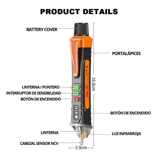 NUEVO LAPIZ DETECTOR DE VOLTAJE